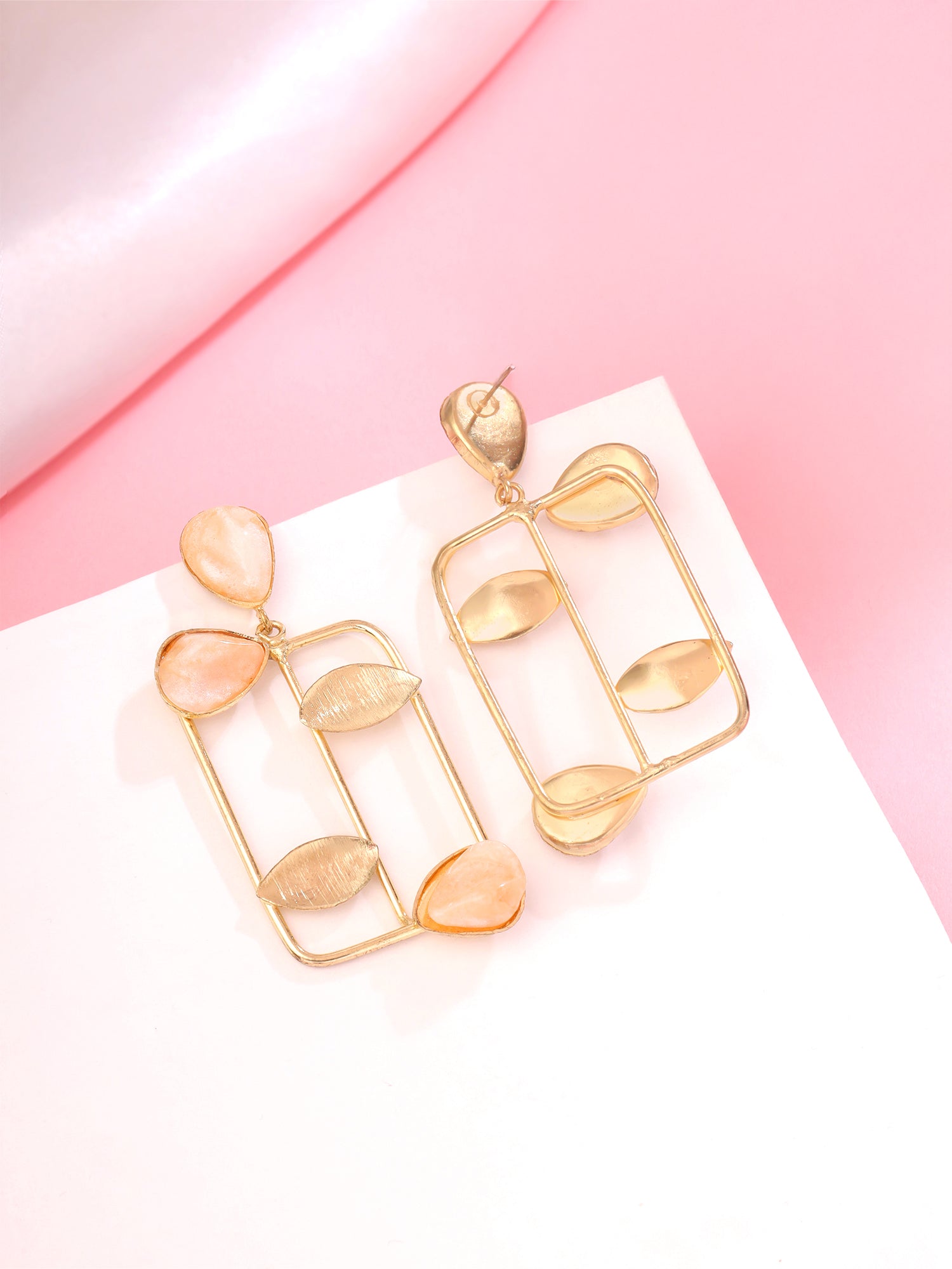 Statement Korean Dangler Drop Large Earrings