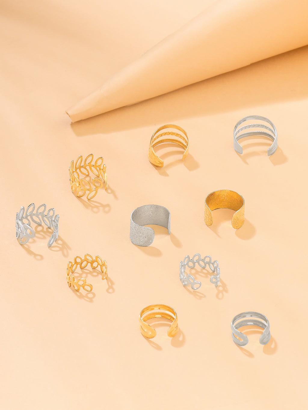 Earcuff Earrings Set of 10