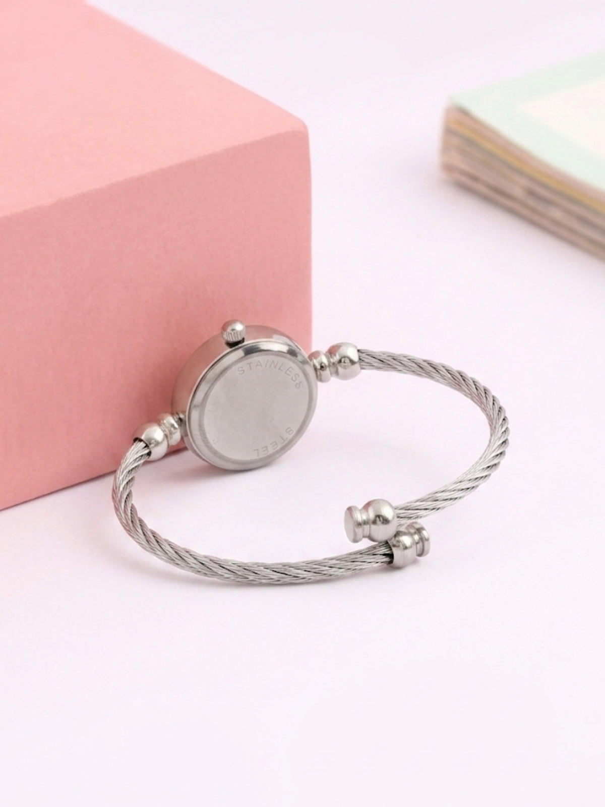 Twist Silver Bracelet Watch