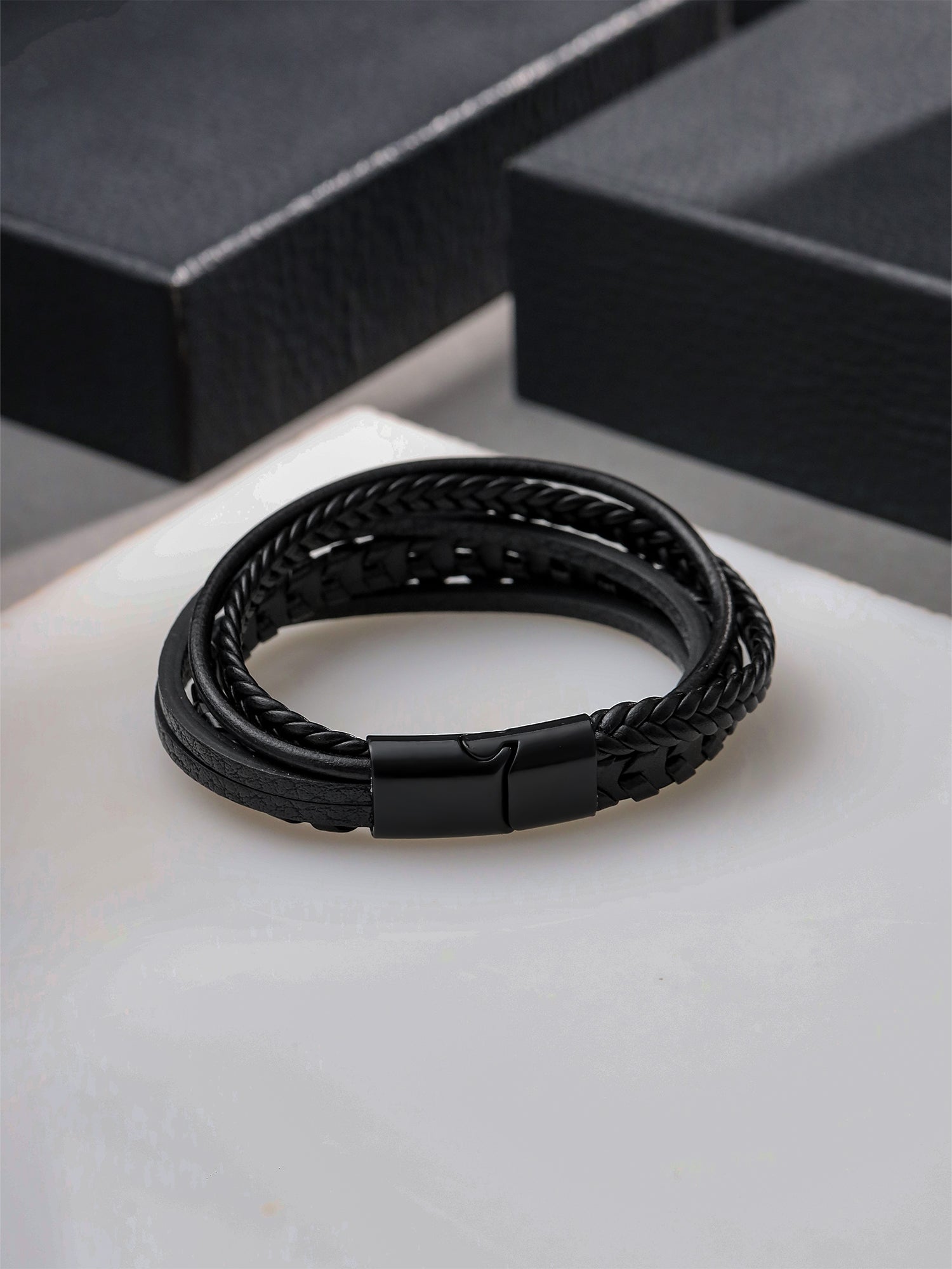 Wrap-Around Multi-Layered Bracelet