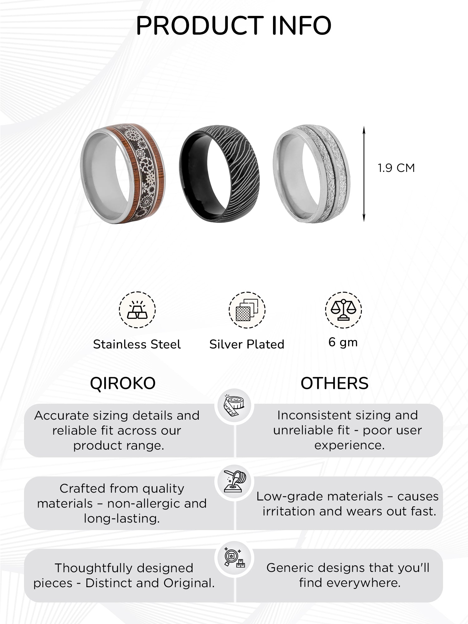 Prime Forge Band Rings