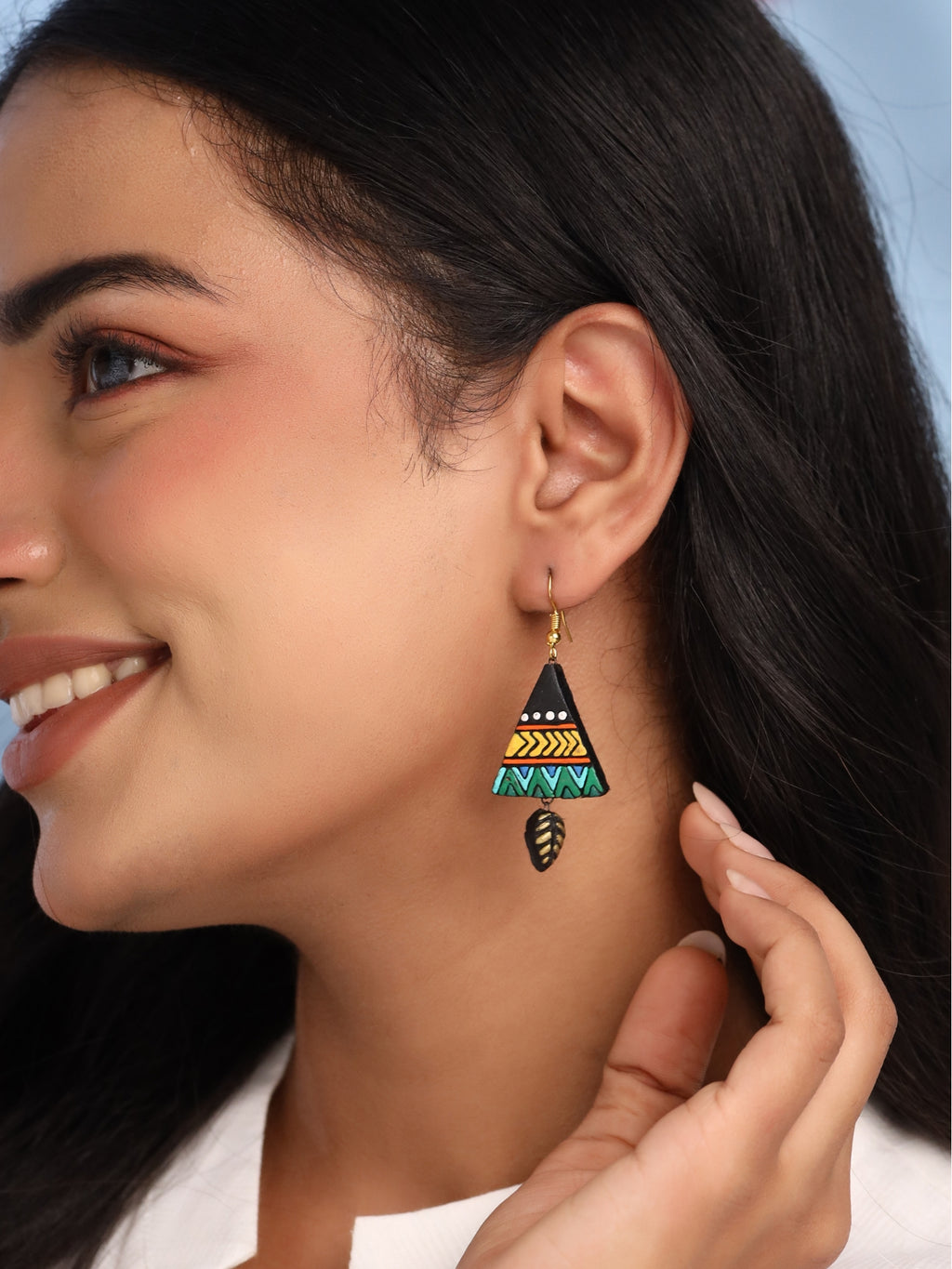 Handmade Terracotta Earrings