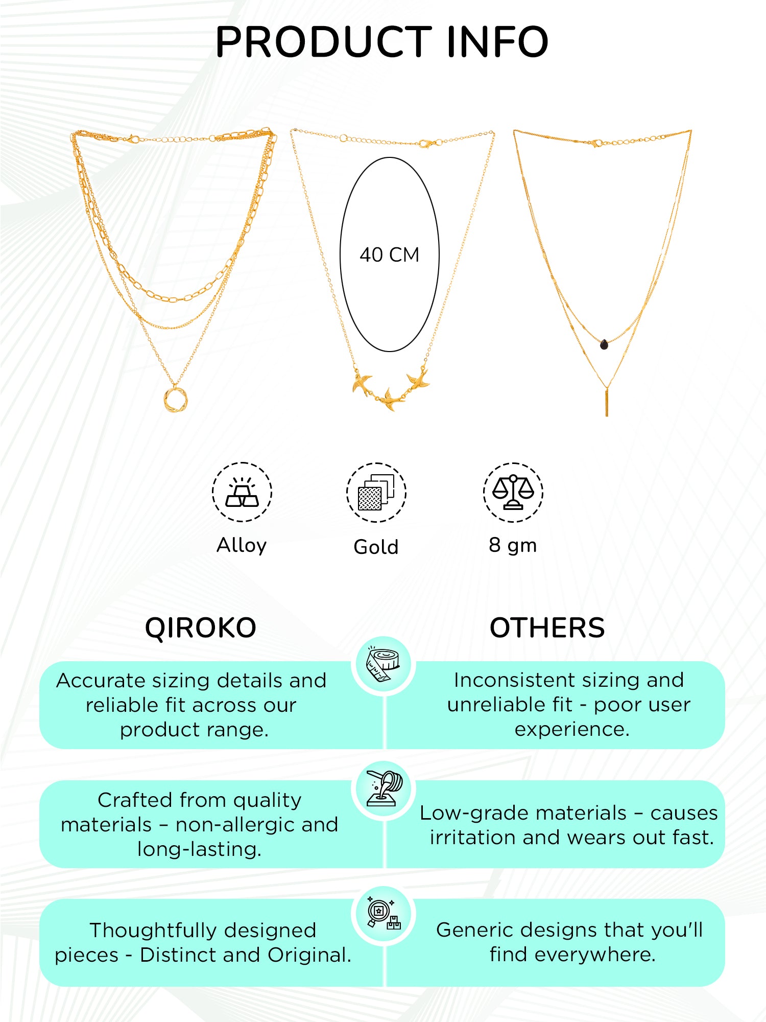 Stacked Necklace Chains