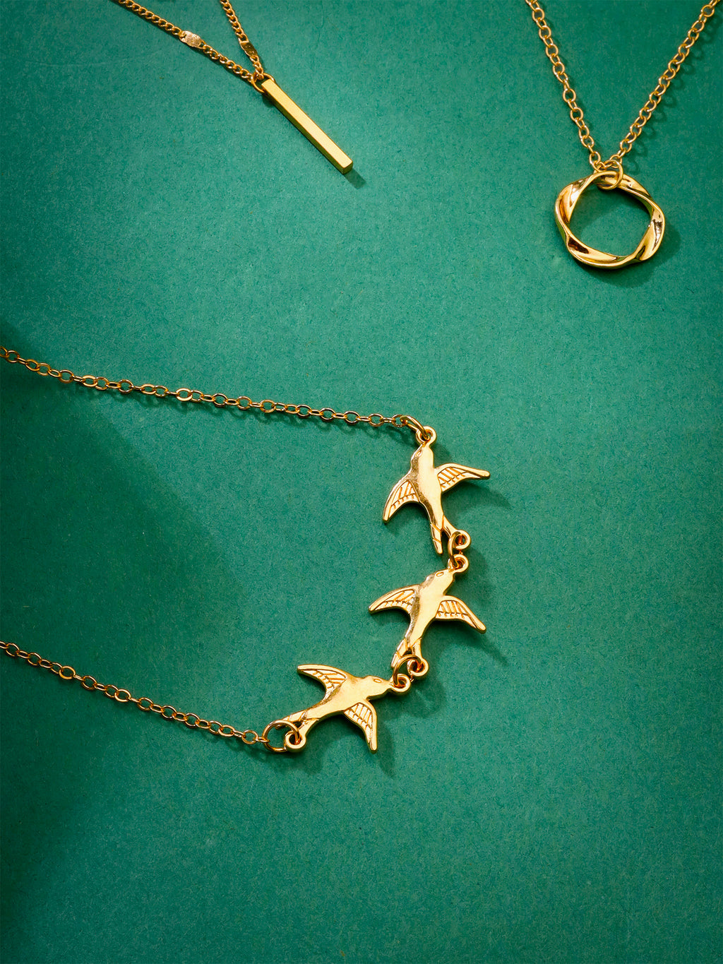 Stacked Necklace Chains