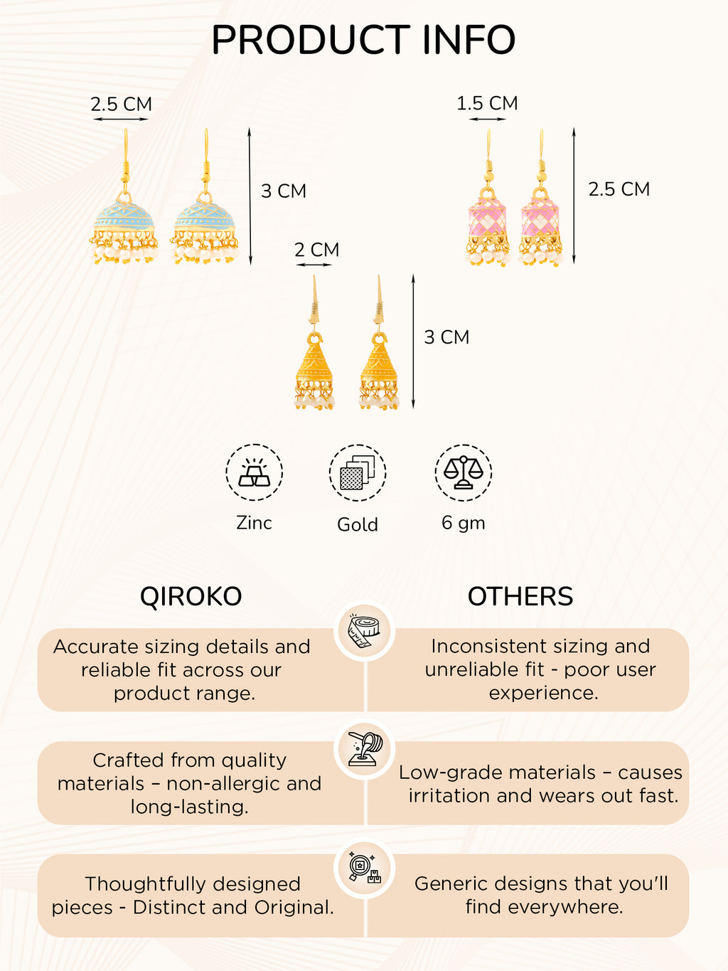 Ethnic Meenakari Enamel Pearl Jhumka Earrings