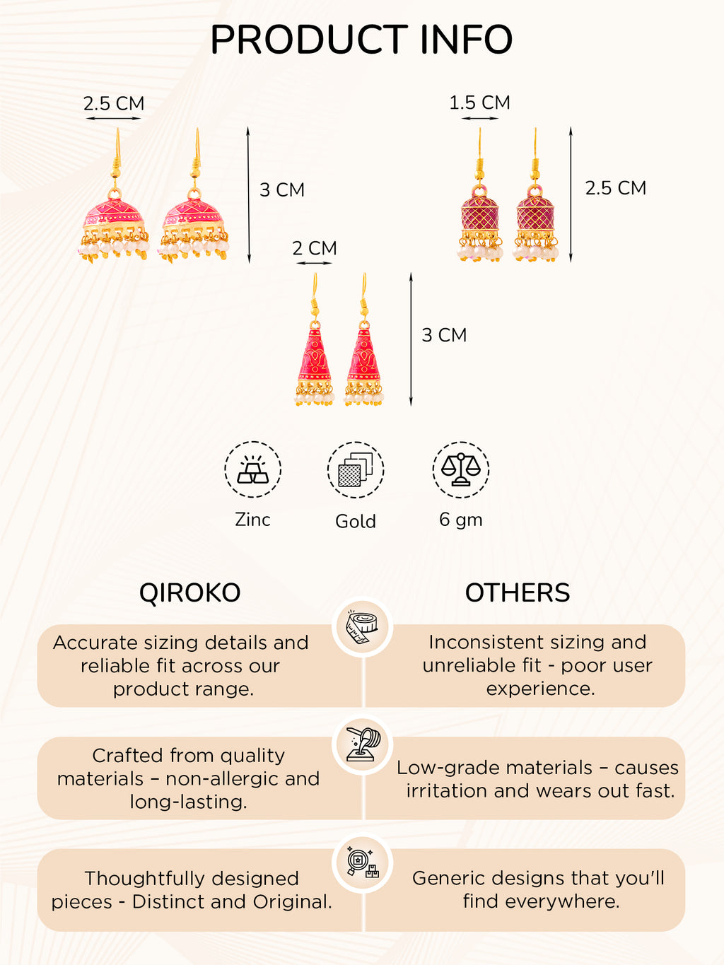 Ethnic Meenakari Enamel Pearl Jhumka Earrings