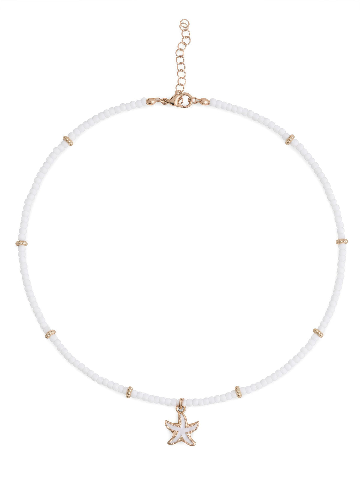 Pearl Starfish Layered Necklace