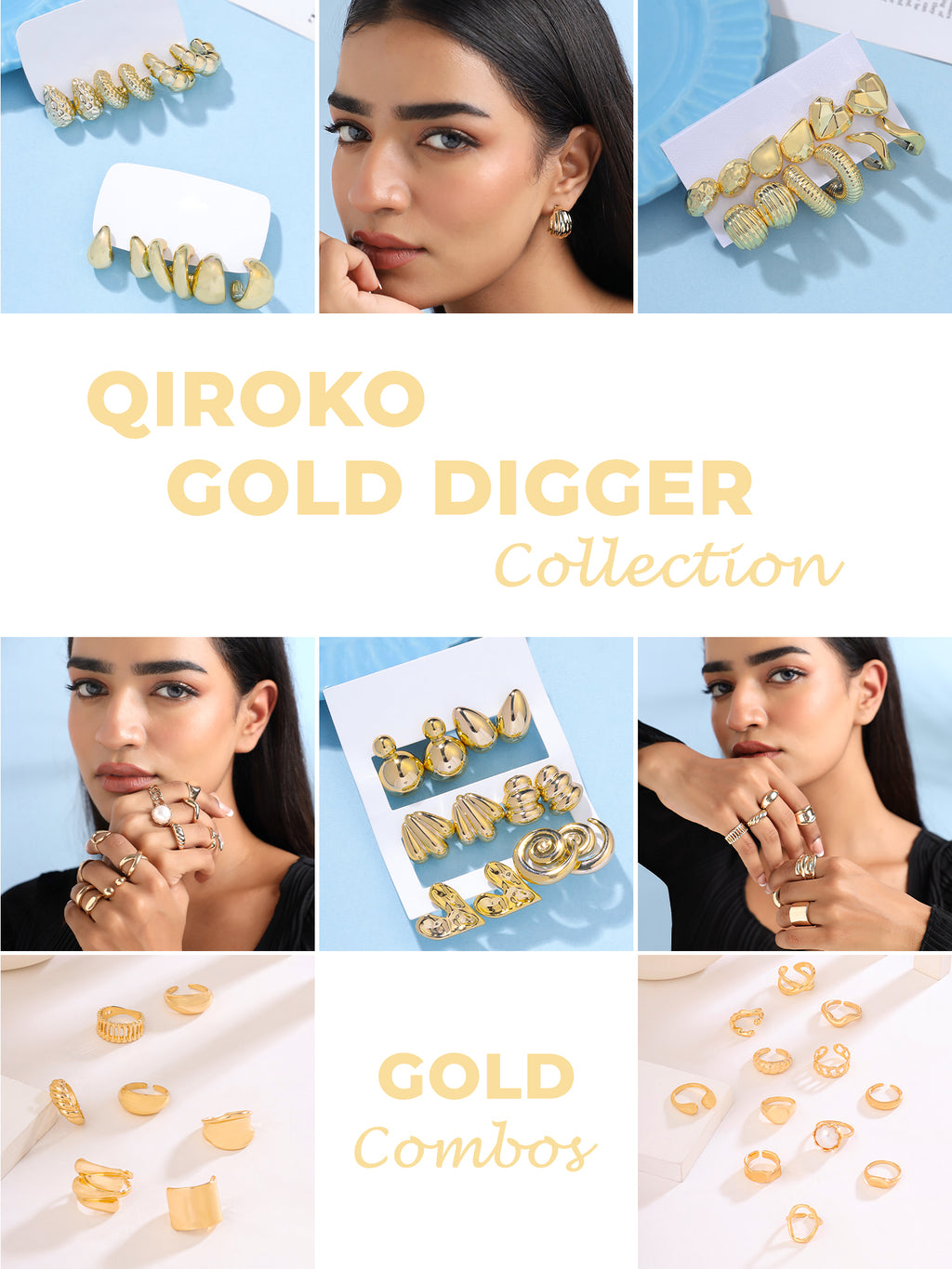 Stackable Finger Rings Set Of 12