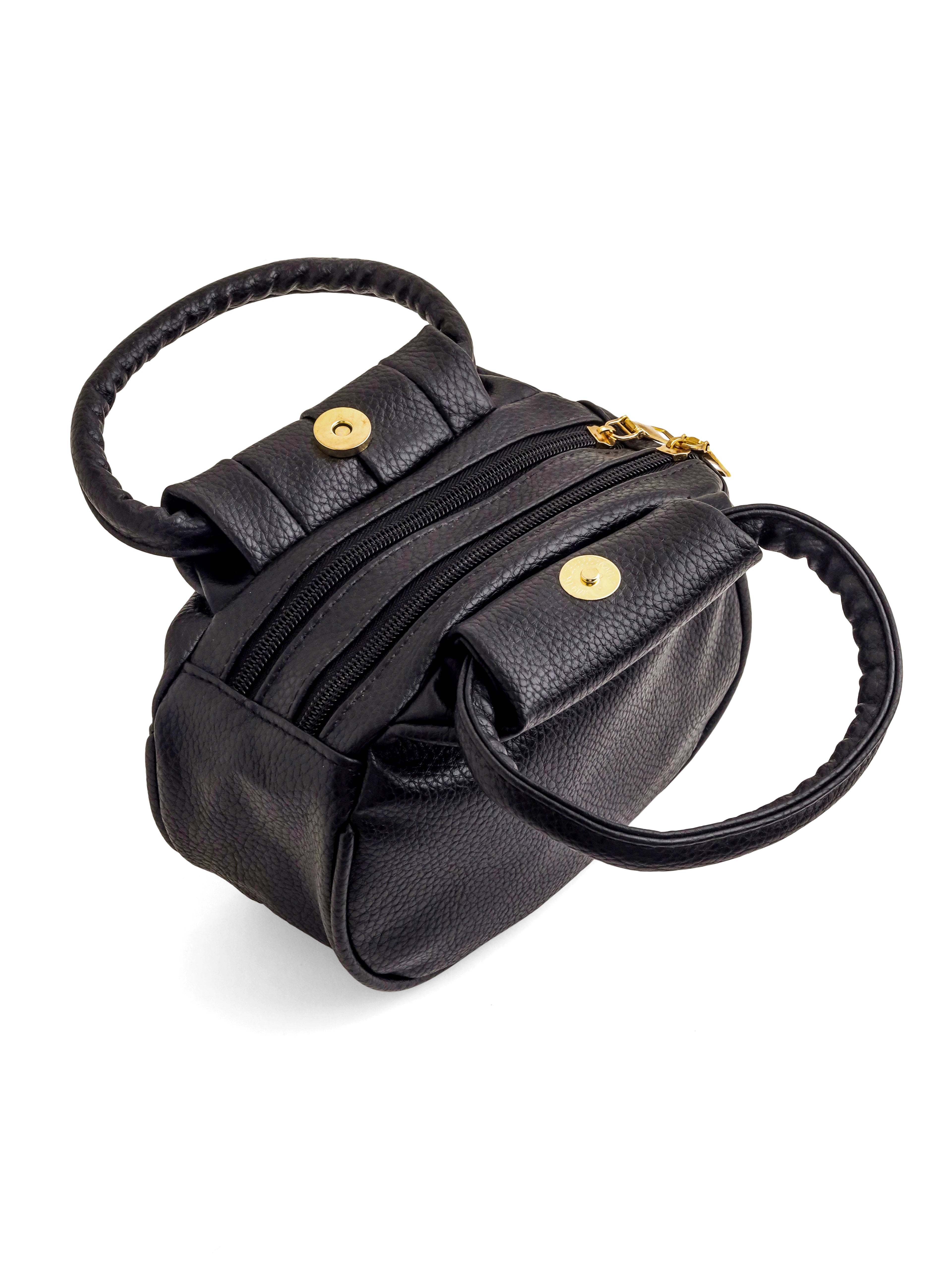 Faux Leather Handbag