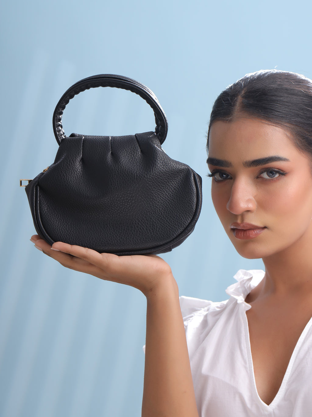 Faux Leather Handbag