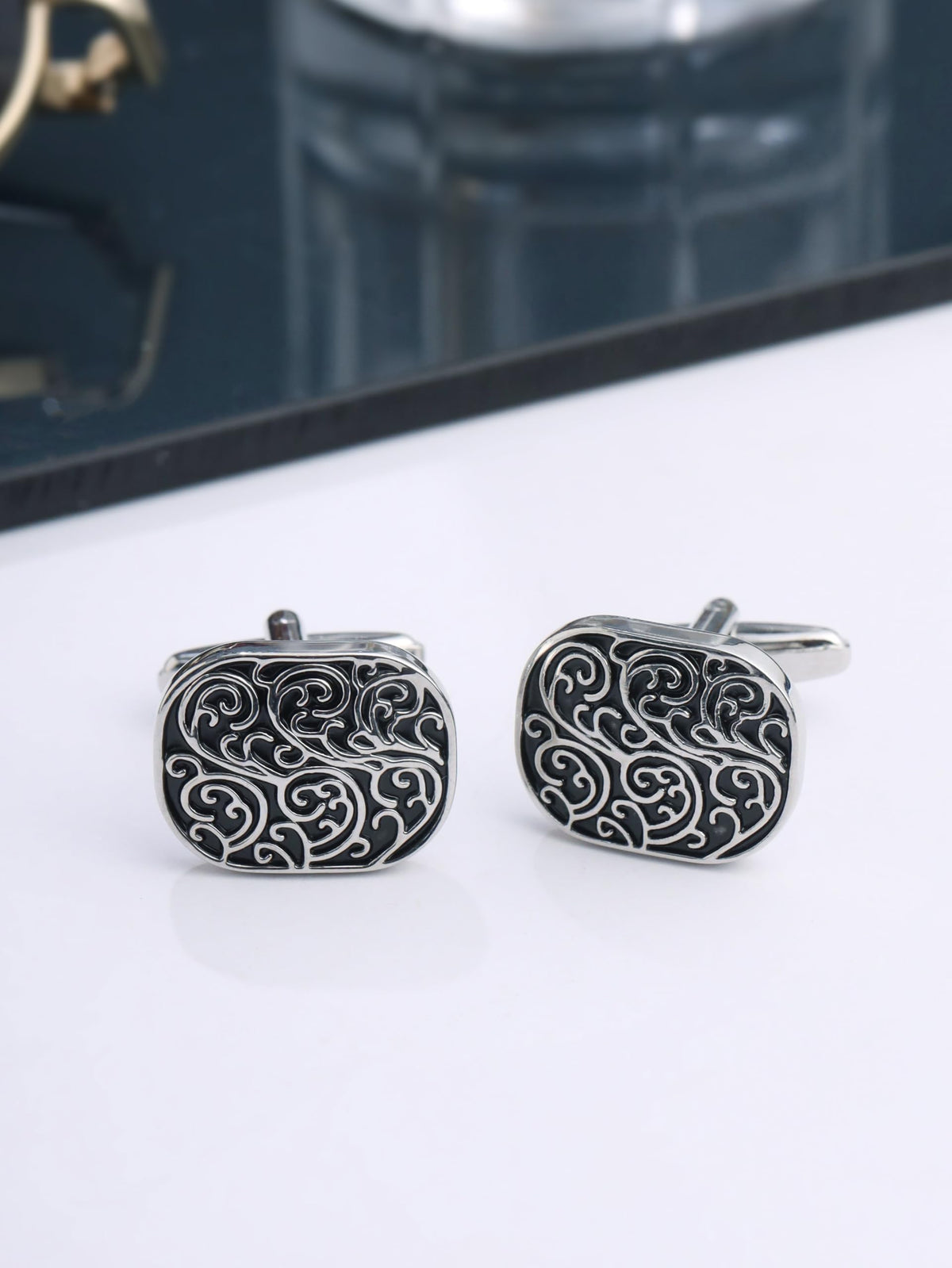 Vintage Engraved Cufflinks