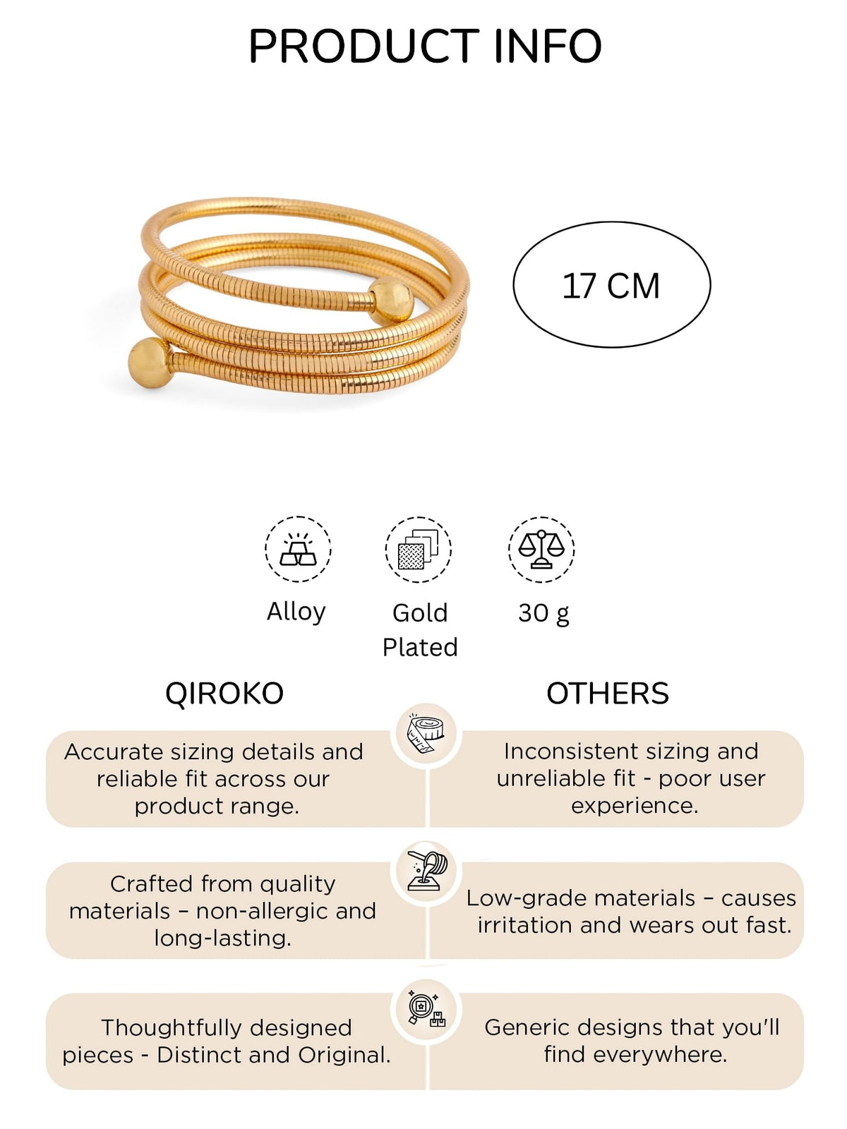 Flex Wrap Coil Bracelet