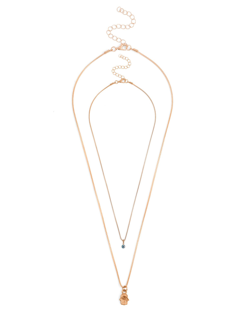 Evil Eye Necklace Set