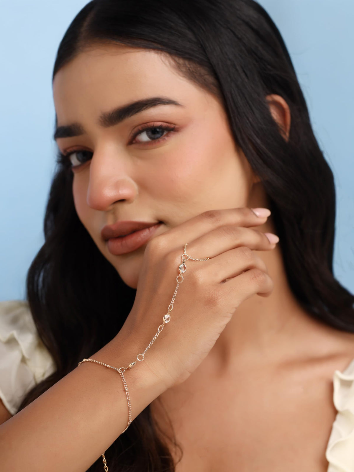 Hand Harness Bracelet Rings