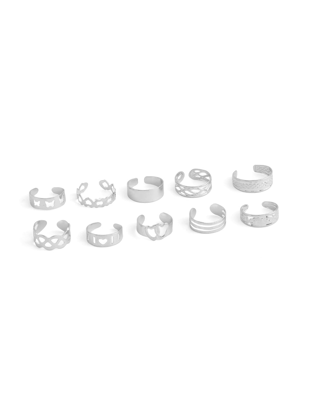 Adjustable Toe Ring Set