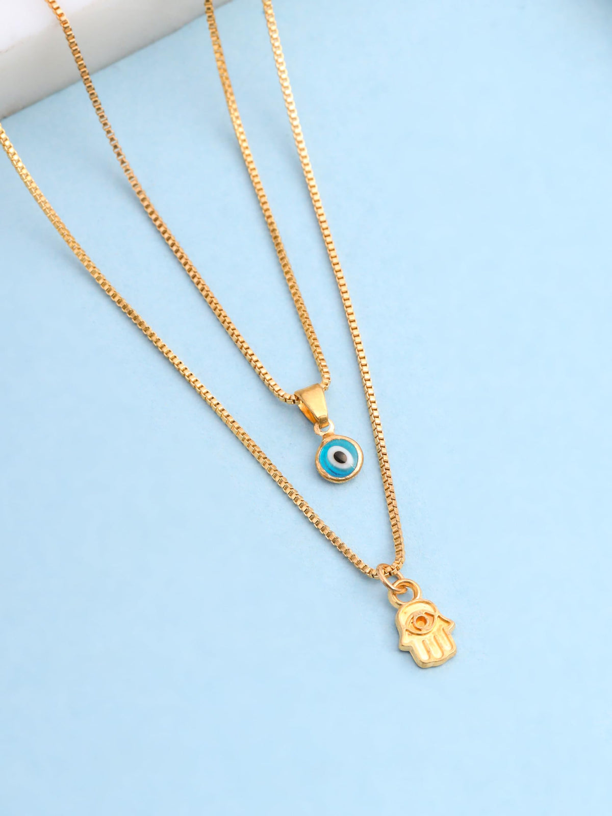 Evil Eye Necklace Set