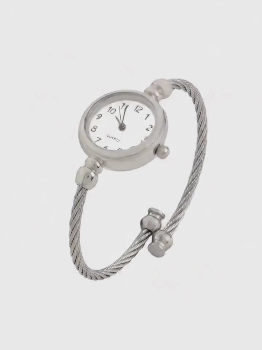 Twist Silver Bracelet Watch