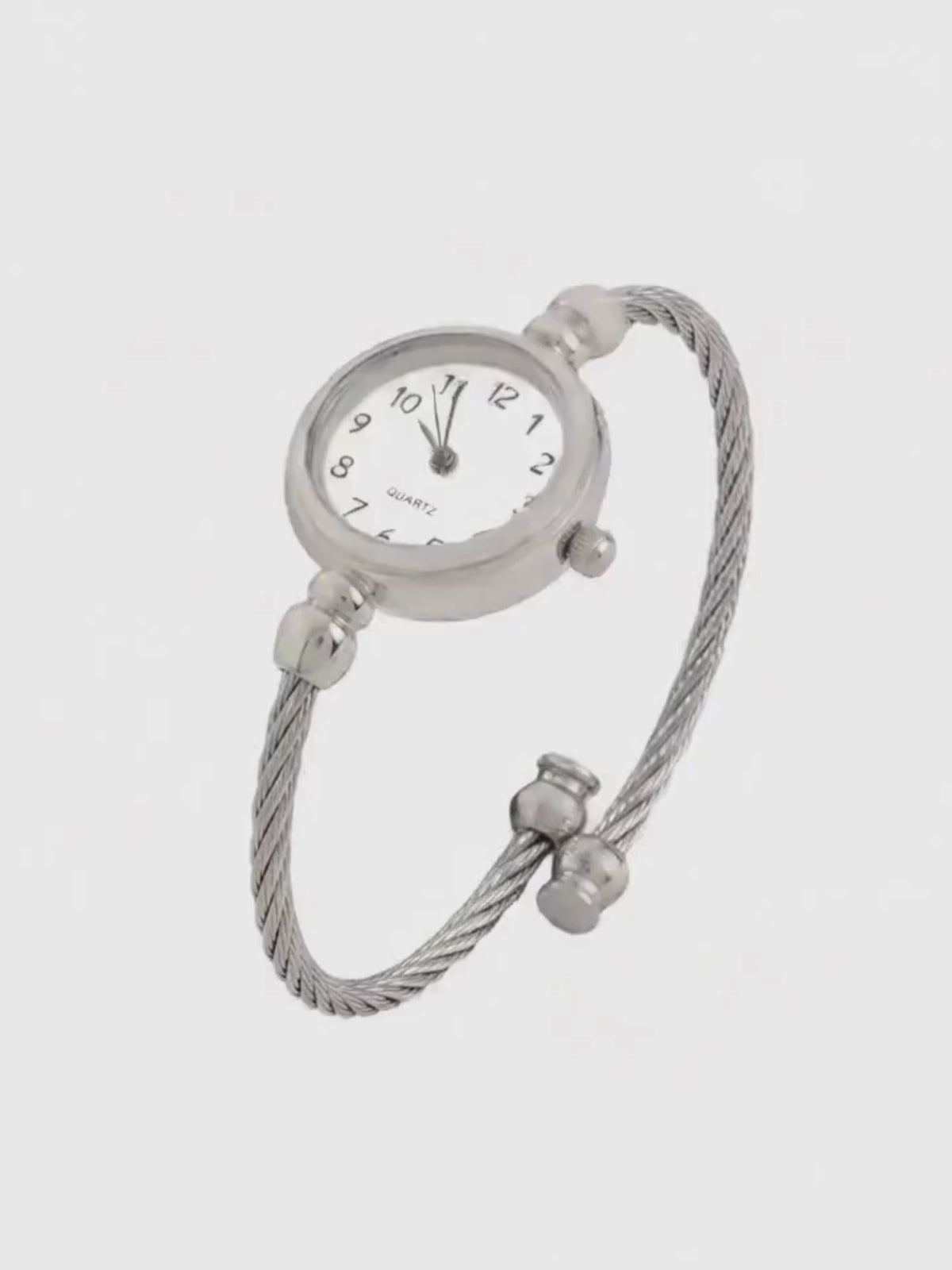 Twist Silver Bracelet Watch