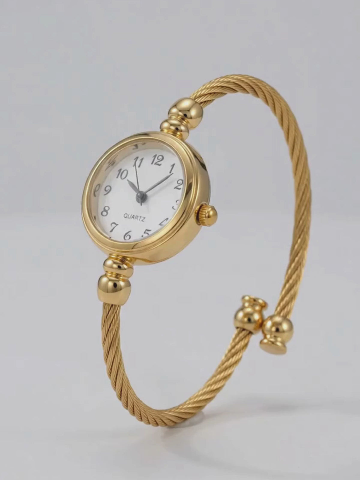 Twist Gold Bracelet Watch